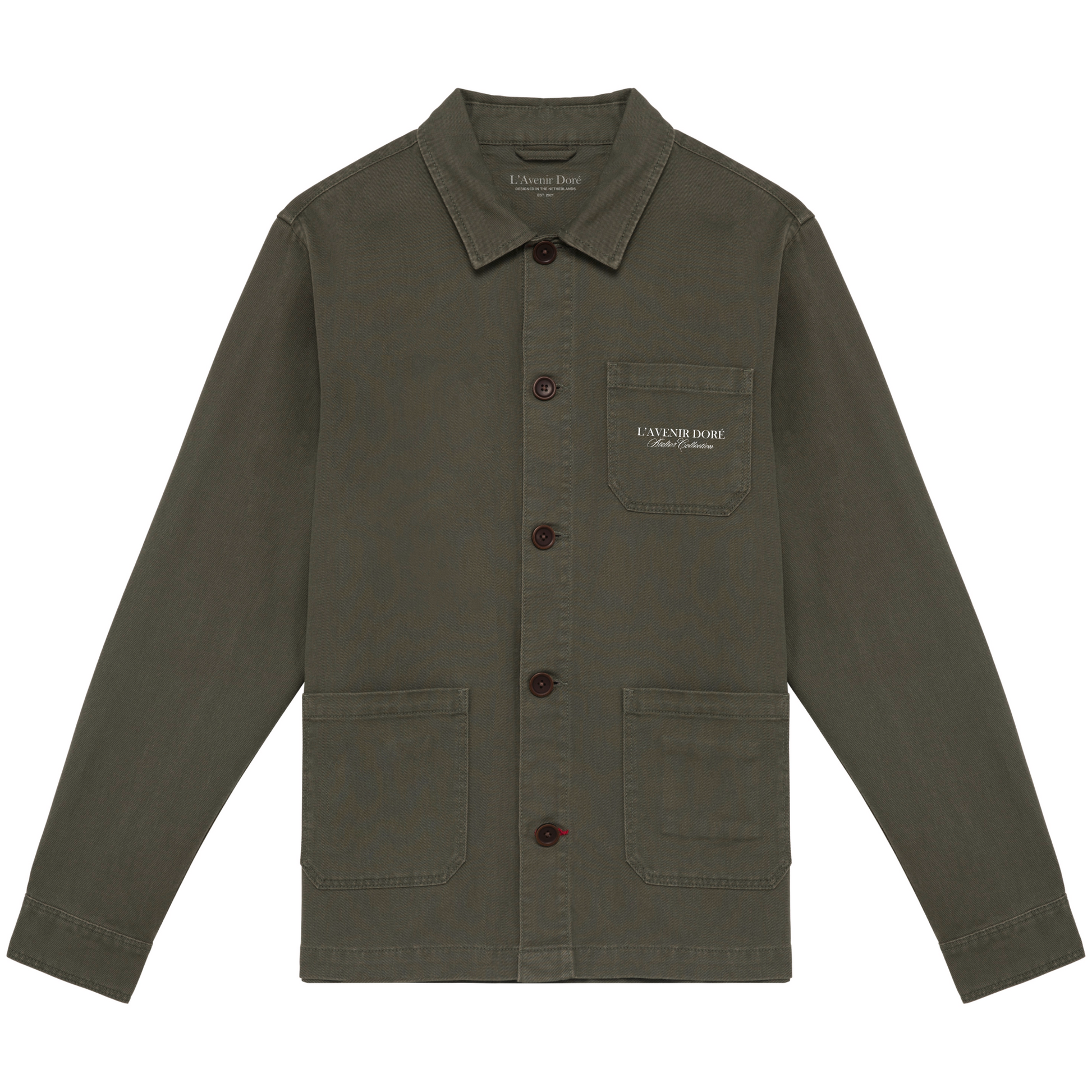 Washed Organic Khaki