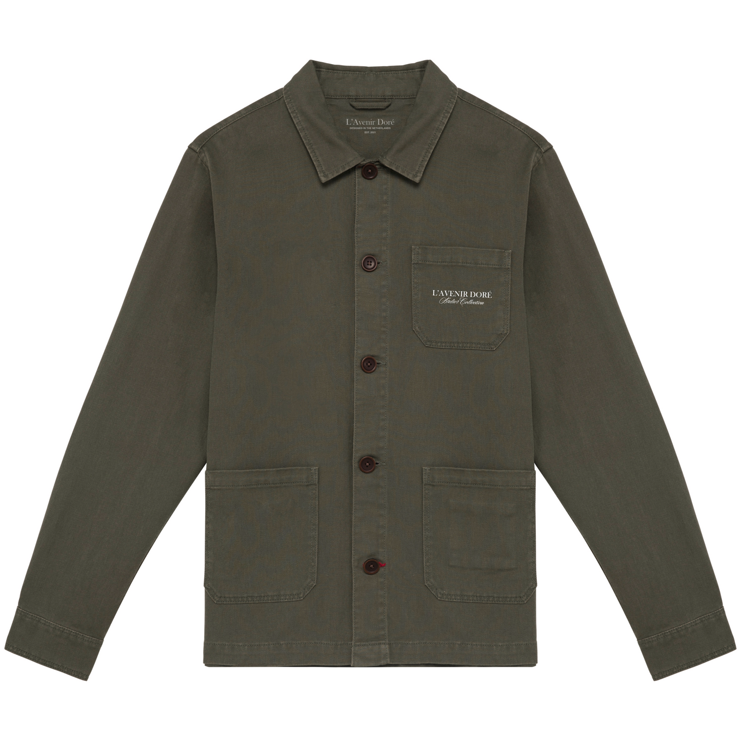 Washed Organic Khaki